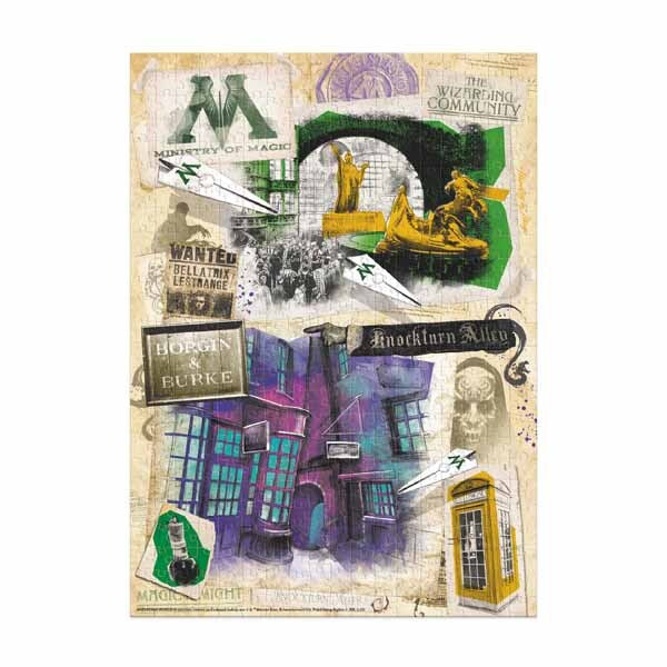 DODO Harry Potter 450-piece puzzle Ministry Magic Knockturn Alley - British product