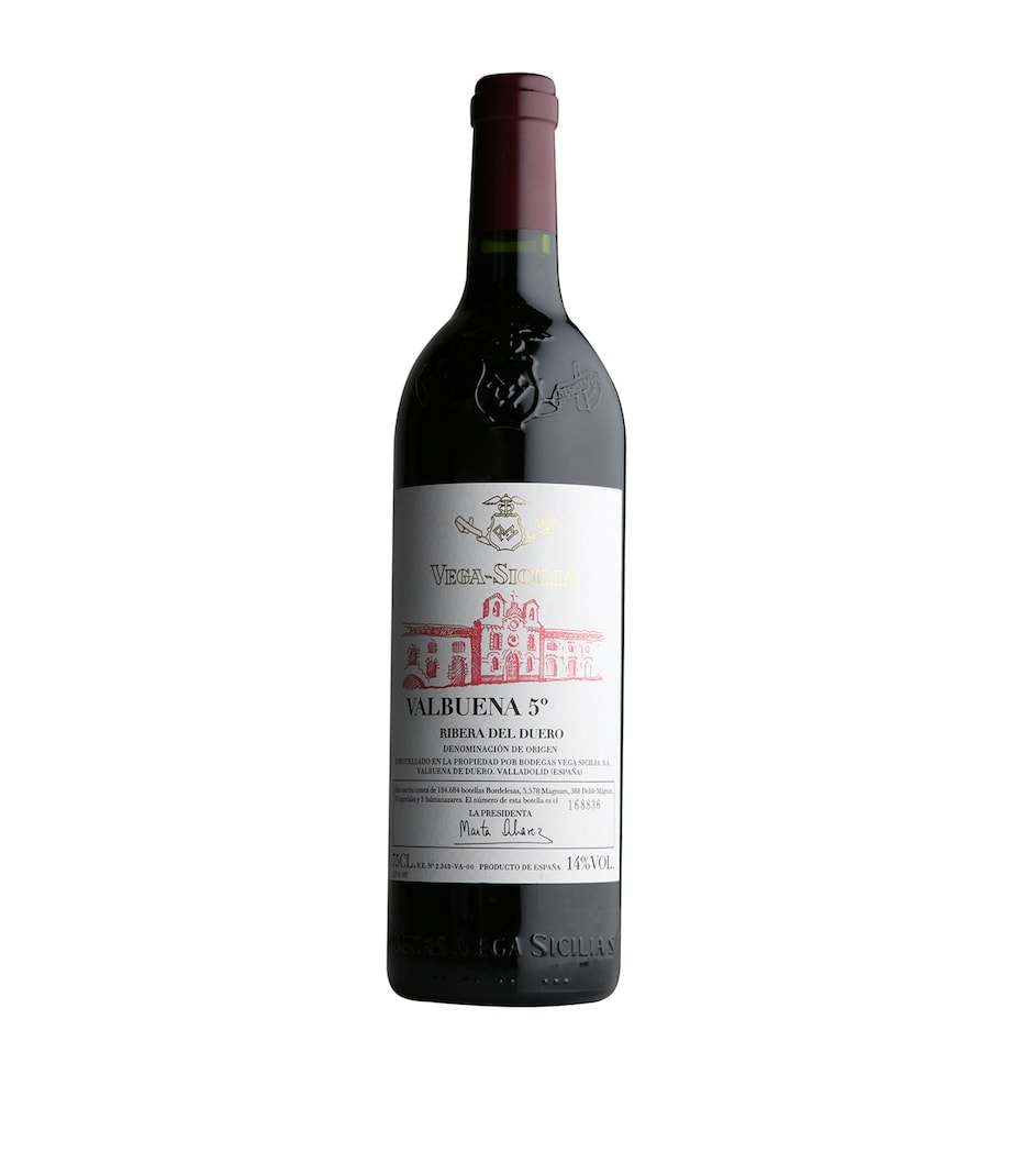 Vega Sicilia Valbuena 5º Tempranillo 2018 red wine 75cl, Spanish version