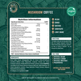 Wiseshrooms Mushroom Coffee vegan powder 100g (British brand)