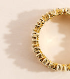 Suzanne Kalan yellow gold diamond ring - imported from the UK