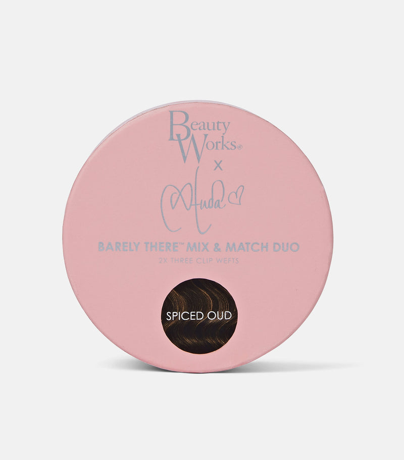 Beauty Works x Huda clip-in hair extensions 20 - British product
