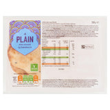 Sainsbury's Mini Plain Naan x4 188g Indian Sainsburys   