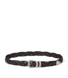 Brunello Cucinelli woven calfskin belt (British brand)
