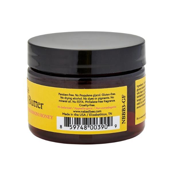 The Naked Bee ultra-rich body butter grapefruit blossom 15ml, UK version