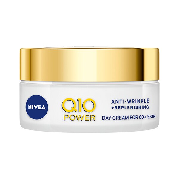 NIVEA Q10 Power 60+ Anti-Wrinkle Day Cream SPF15 50ml GOODS Superdrug   