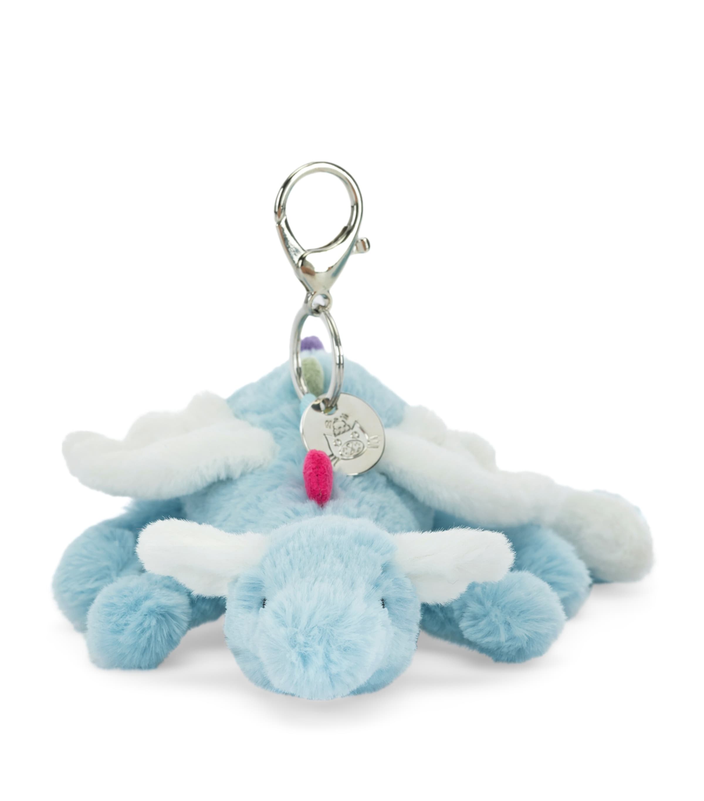 Jellycat Sky Dragon bag charm plush toy, UK version