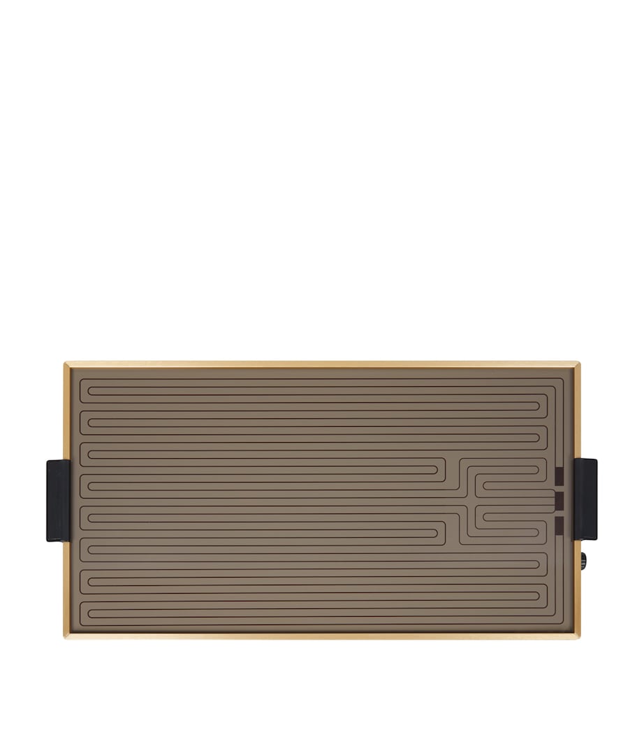 Kaymet electric hotplate bronze glass surface, imported from the UK