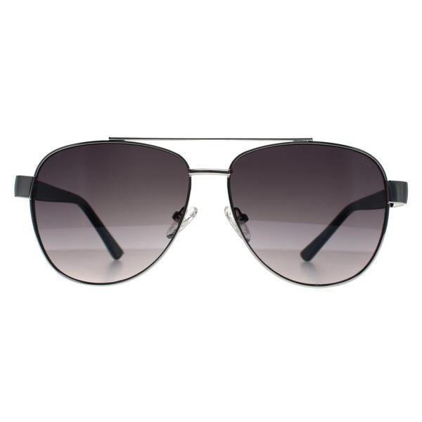 Guess GF5094 aviator sunglasses grey gradient (British brand)