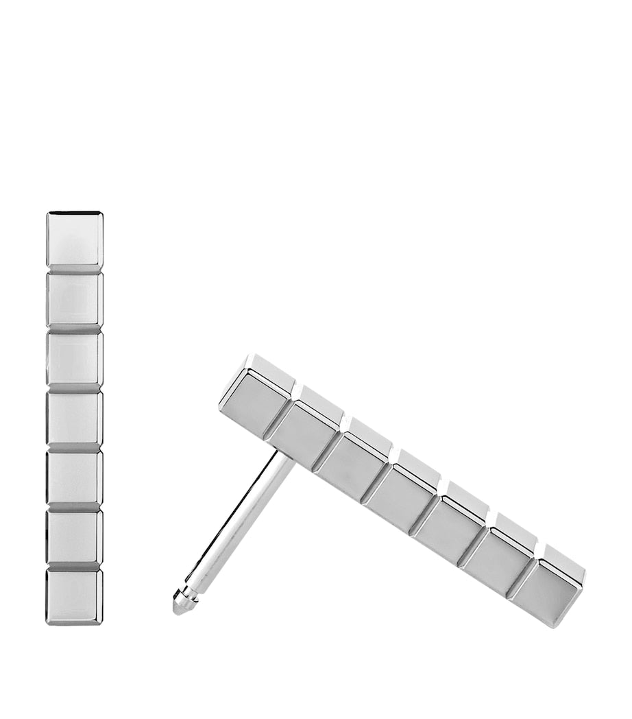 Chopard Ice Cube earrings in white gold, imported from the UK
