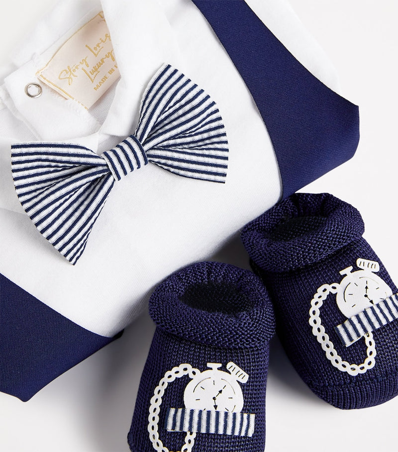 Story Loris playsuit boots gift set 3-9 months, imported from the UK