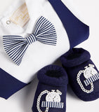 Story Loris playsuit boots gift set 3-9 months, imported from the UK
