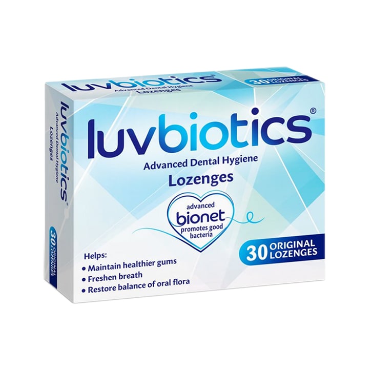 Luvbiotics Advanced Dental Hygiene Original Lozenges Dental Care Holland&Barrett   