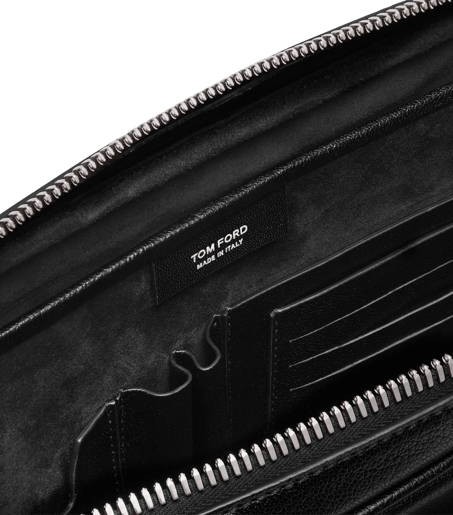 TOM FORD leather portfolio pouch 25x34cm, UK version