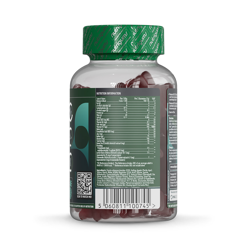 Nutrigums Rescue Bears mind and mood gummies 60, imported from the UK
