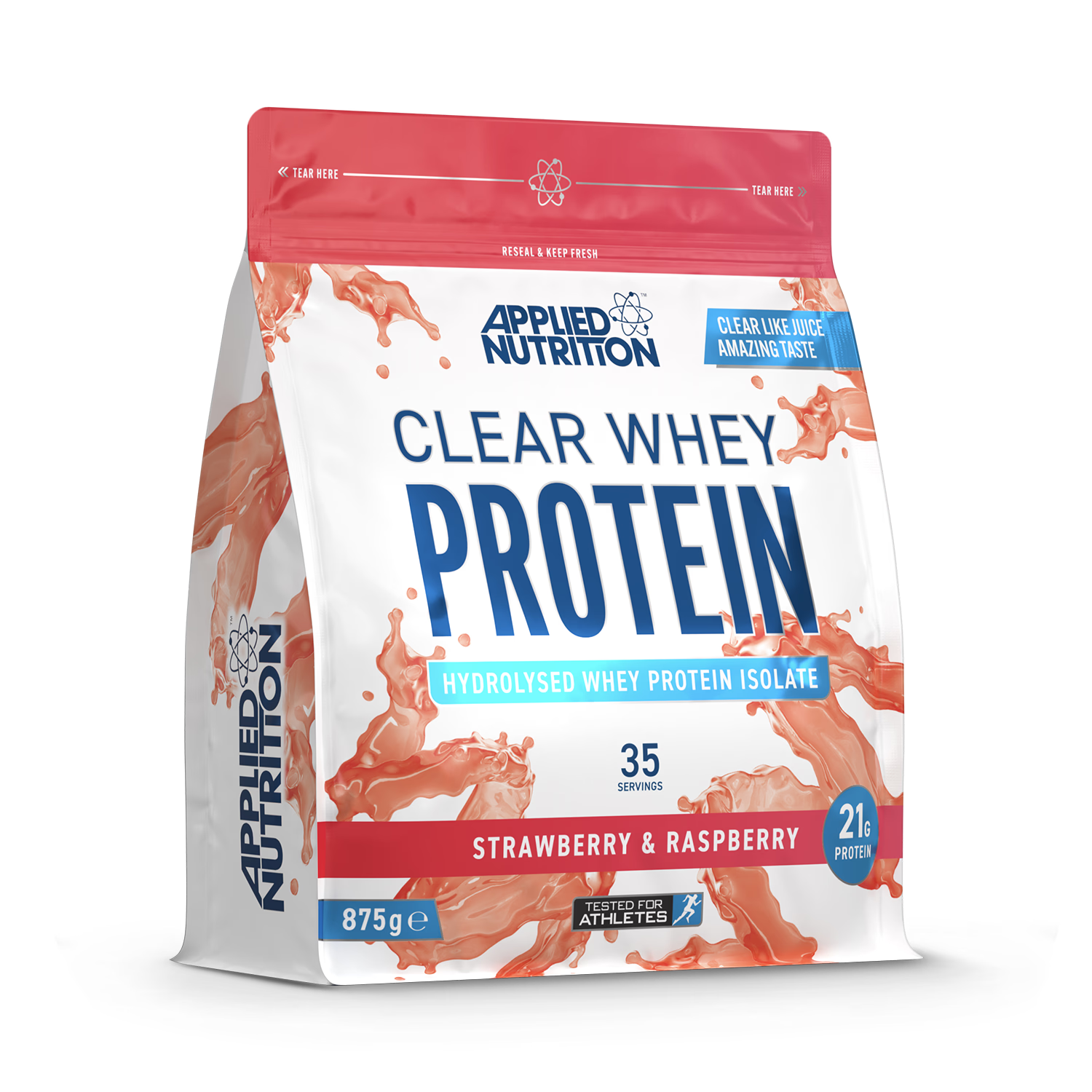 Applied Nutrition Clear Whey Protein Strawberry & Raspberry 875g - British product