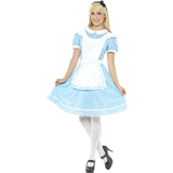Smiffys Wonder Princess costume blue dress apron headband (British brand)