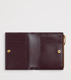 Bottega Veneta small leather bifold wallet, imported from the UK