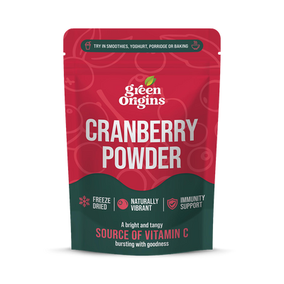 Holland & Barrett Green Origins Freeze Dried Cranberry Powder 100 g- Buy online at McGrocer