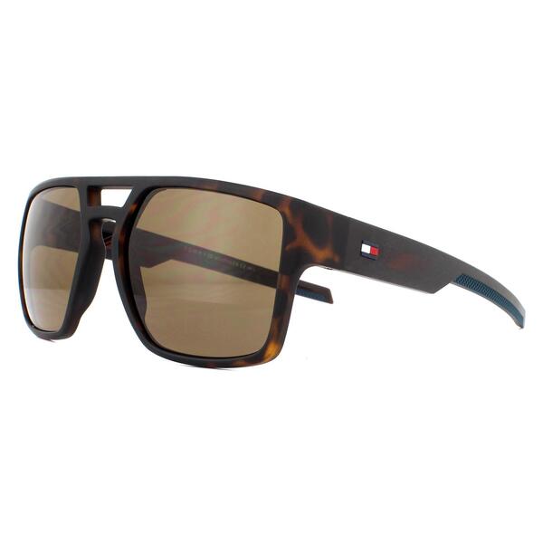 Tommy Hilfiger TH 1805/S matte Havana brown sunglasses - British product