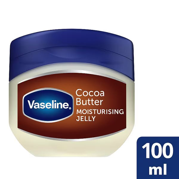 Vaseline cocoa butter moisturising jelly 100ml (British brand)