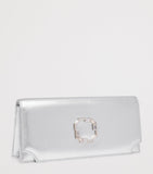 Malone Souliers Vivien metallic leather clutch bag - British product