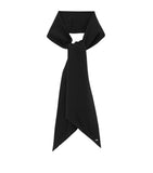 Saint Laurent silk jacquard scarf 14cm x 150cm - British product