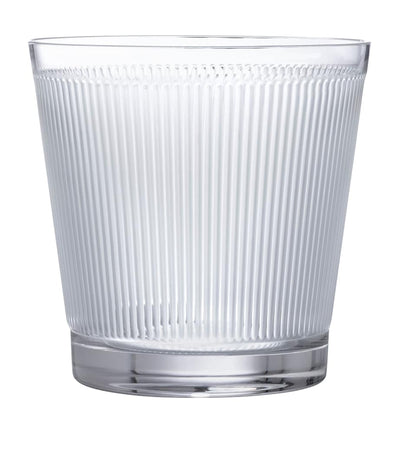 Harrods Satin-Finish Crystal Tumbler with Graphic Imprints 340ml- Buy online at McGrocer