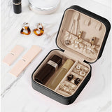 Livingandhome Portable PU Leather Travel Jewellery Box