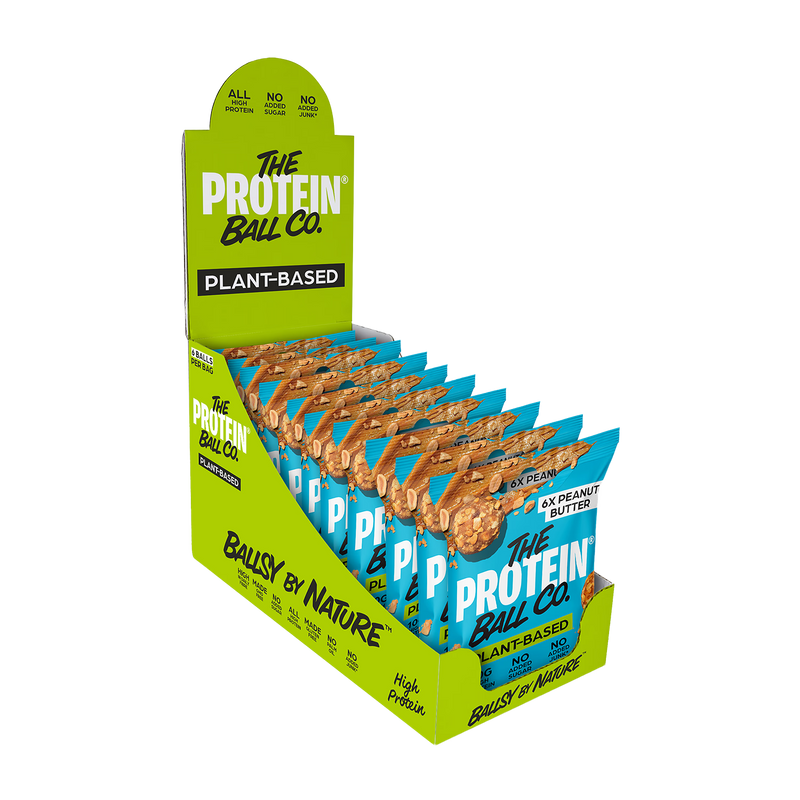 Ballsy plant-based peanut butter balls, UK version