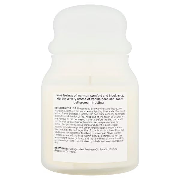 Bougie parfumée à la vanille Superdrug 195g (marque britannique)