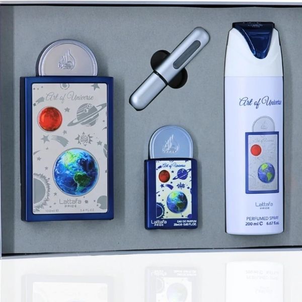 Lattafa Pride Art Of Universe perfume gift set - British product