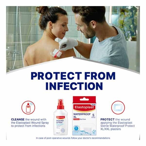 Elastoplast Sterile Waterproof Xl 5 Pcs GOODS Superdrug   