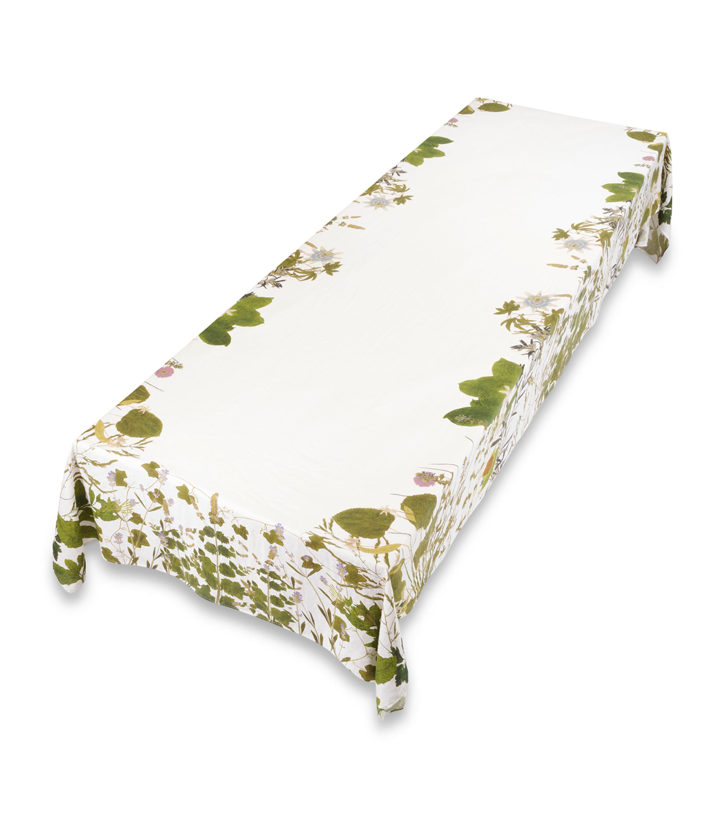Summerill & Bishop Herb Garden Linen Tablecloth 165cm x 380cm (British brand)