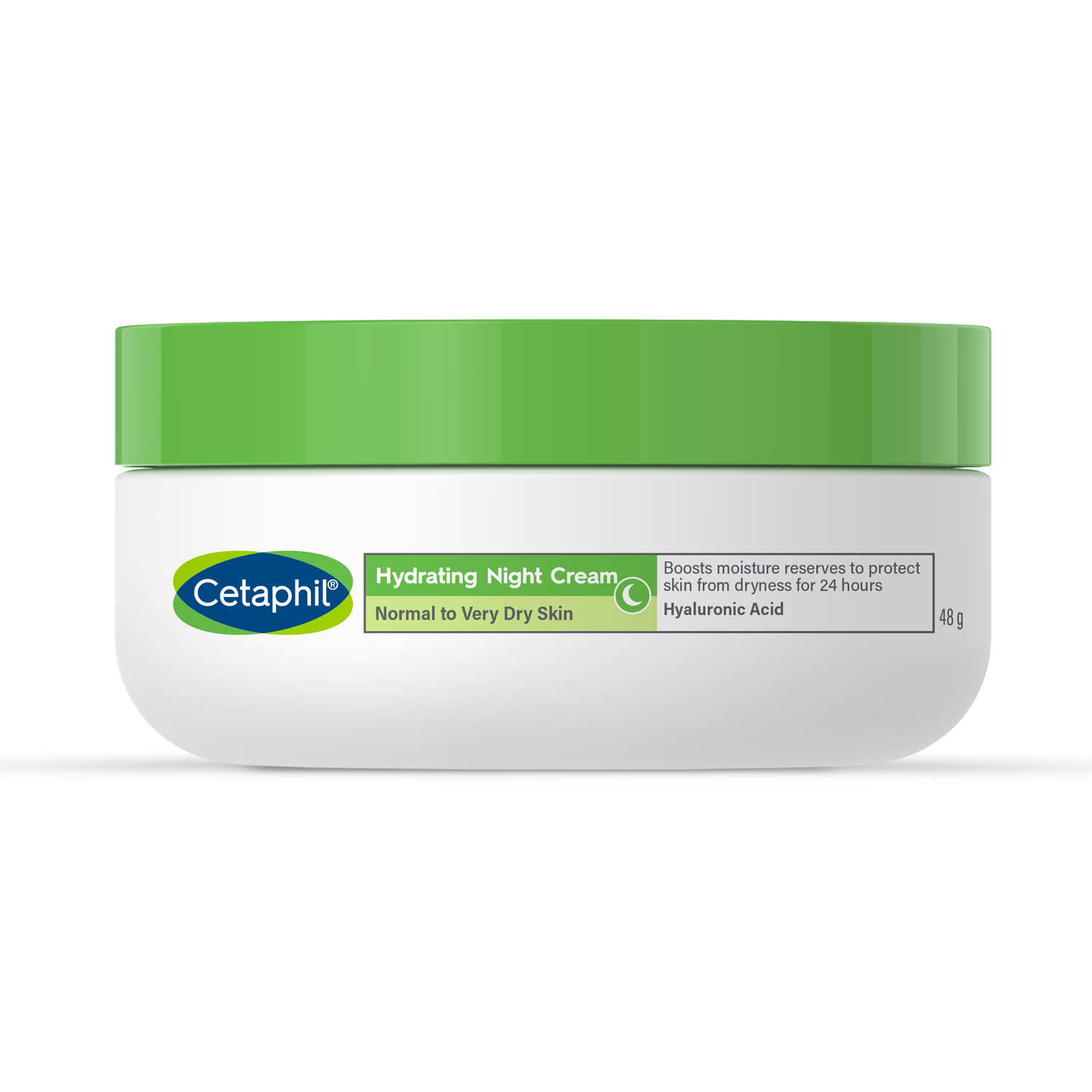 Cetaphil hydrating night cream 48g jar (British brand)