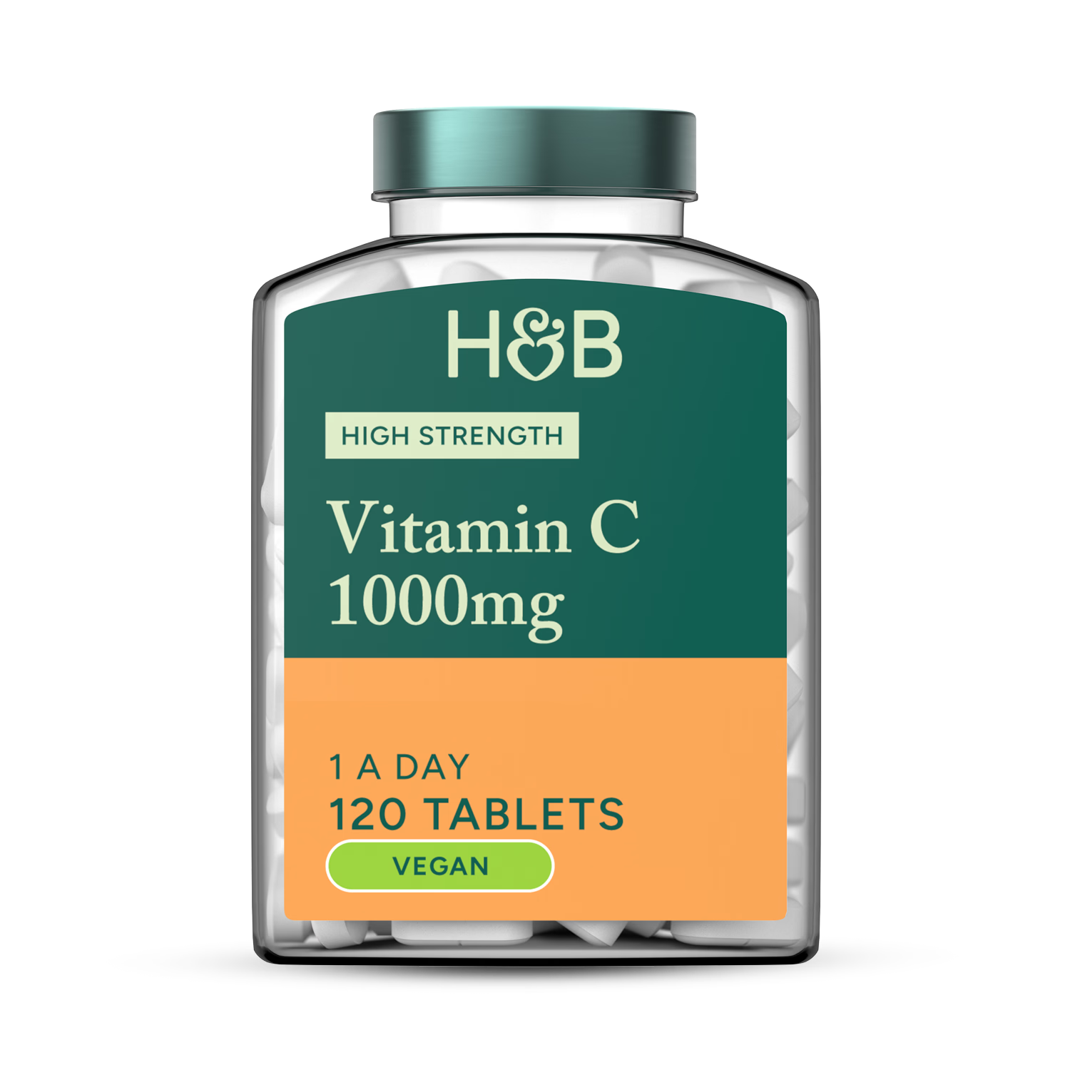 Holland & Barrett Vitamin C 1000mg 120 tablets, UK version