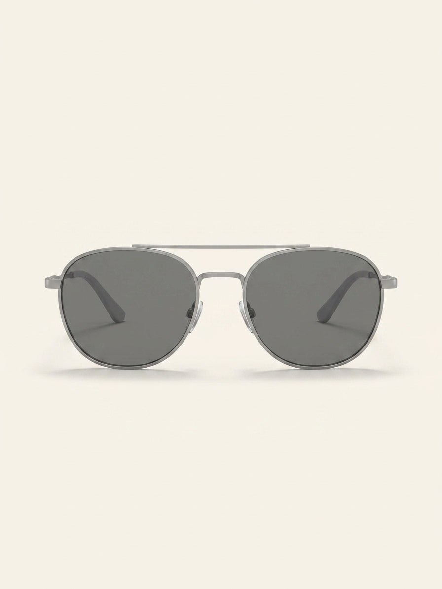 Prada PS A52S pilot-frame metal sunglasses, imported from the UK
