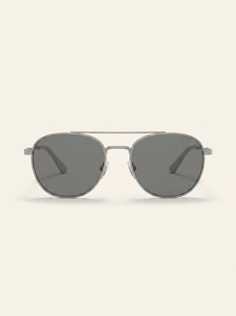 Prada PS A52S pilot-frame metal sunglasses, imported from the UK