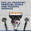 Gillette ProGlide razor refills 4 blades, imported from the UK