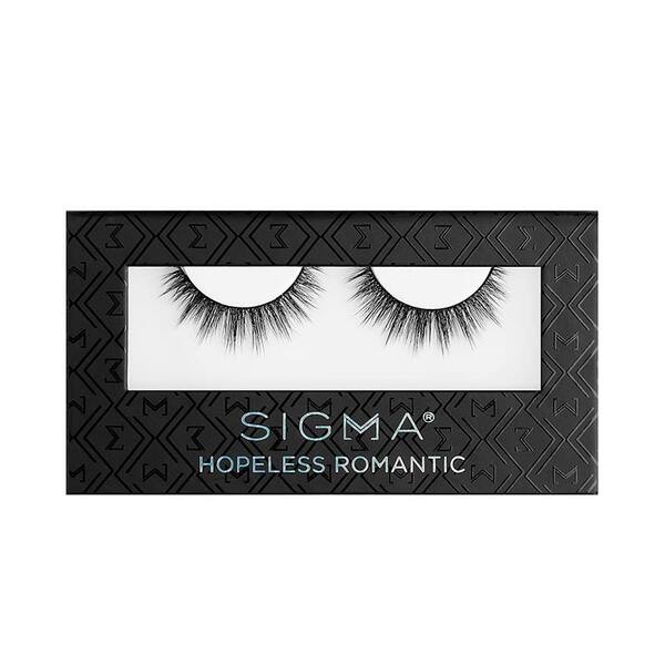 Sigma Beauty Hopeless Romantic false lashes, imported from the UK