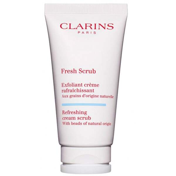 Clarins Fresh Scrub Refreshing Cream Scrub 50ml, imported from the UK