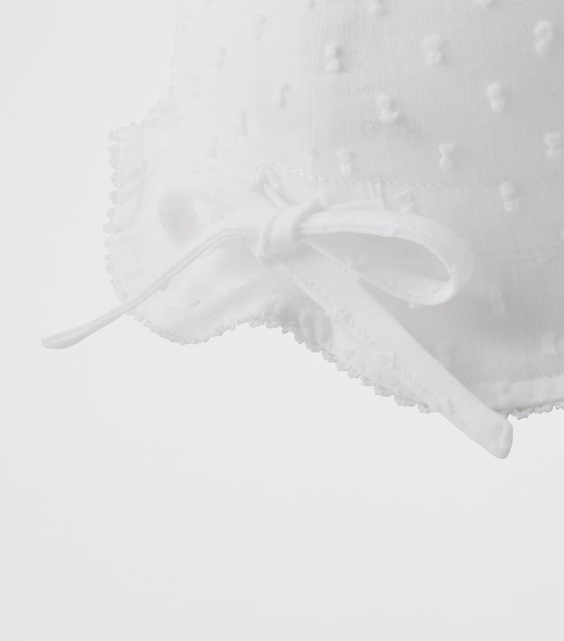 Miki House cotton voile tulip sun hat, UK version