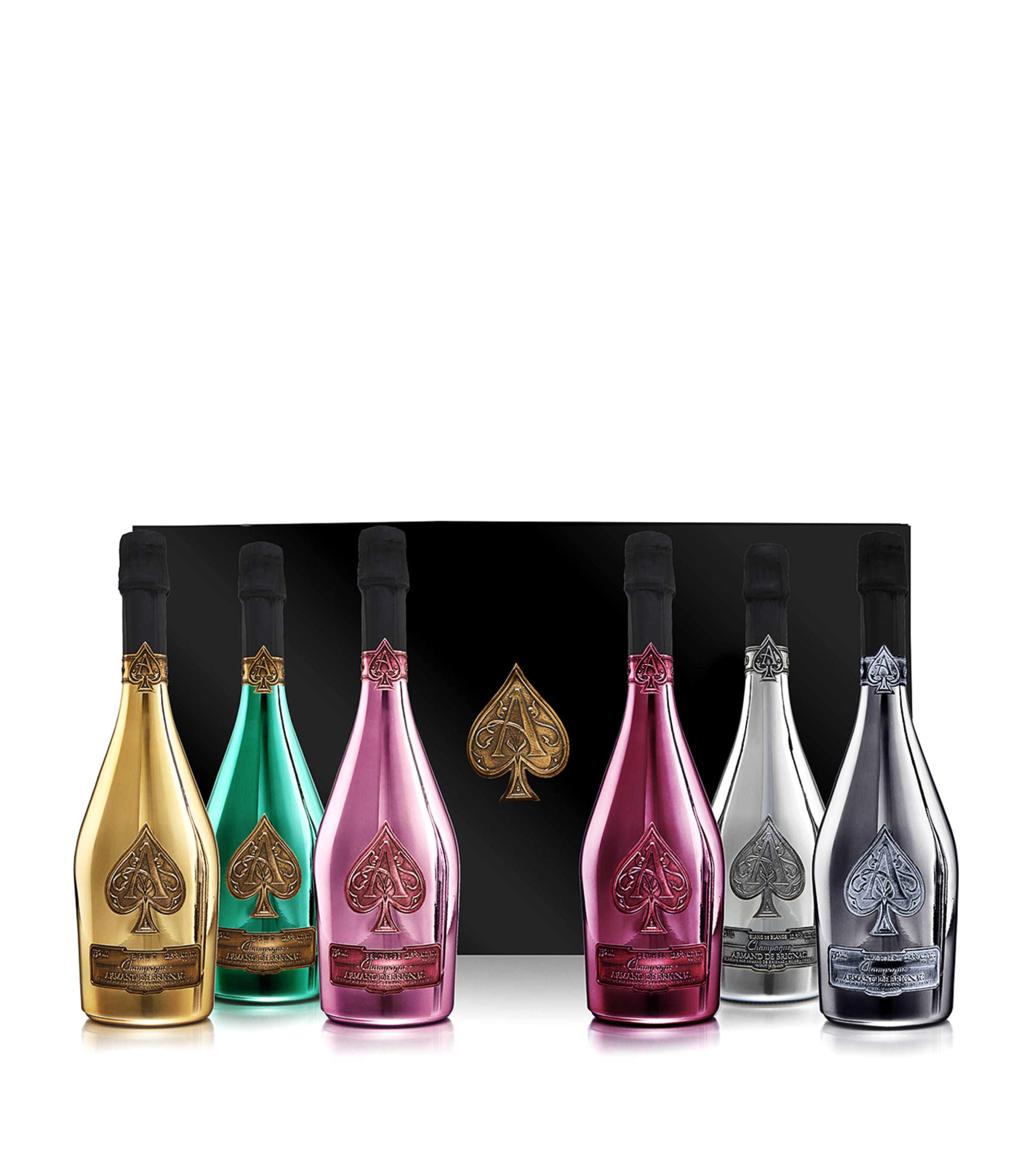 Armand de Brignac La Collection mixed Champagne set 6 x 75cl - British product