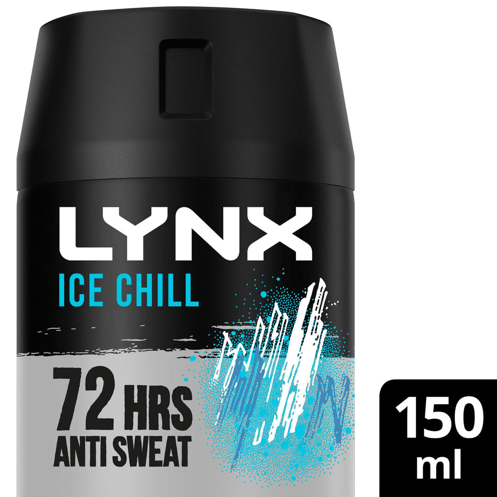 Lynx Ice Chill Anti-perspirant Deodorant Spray for Men 150ml