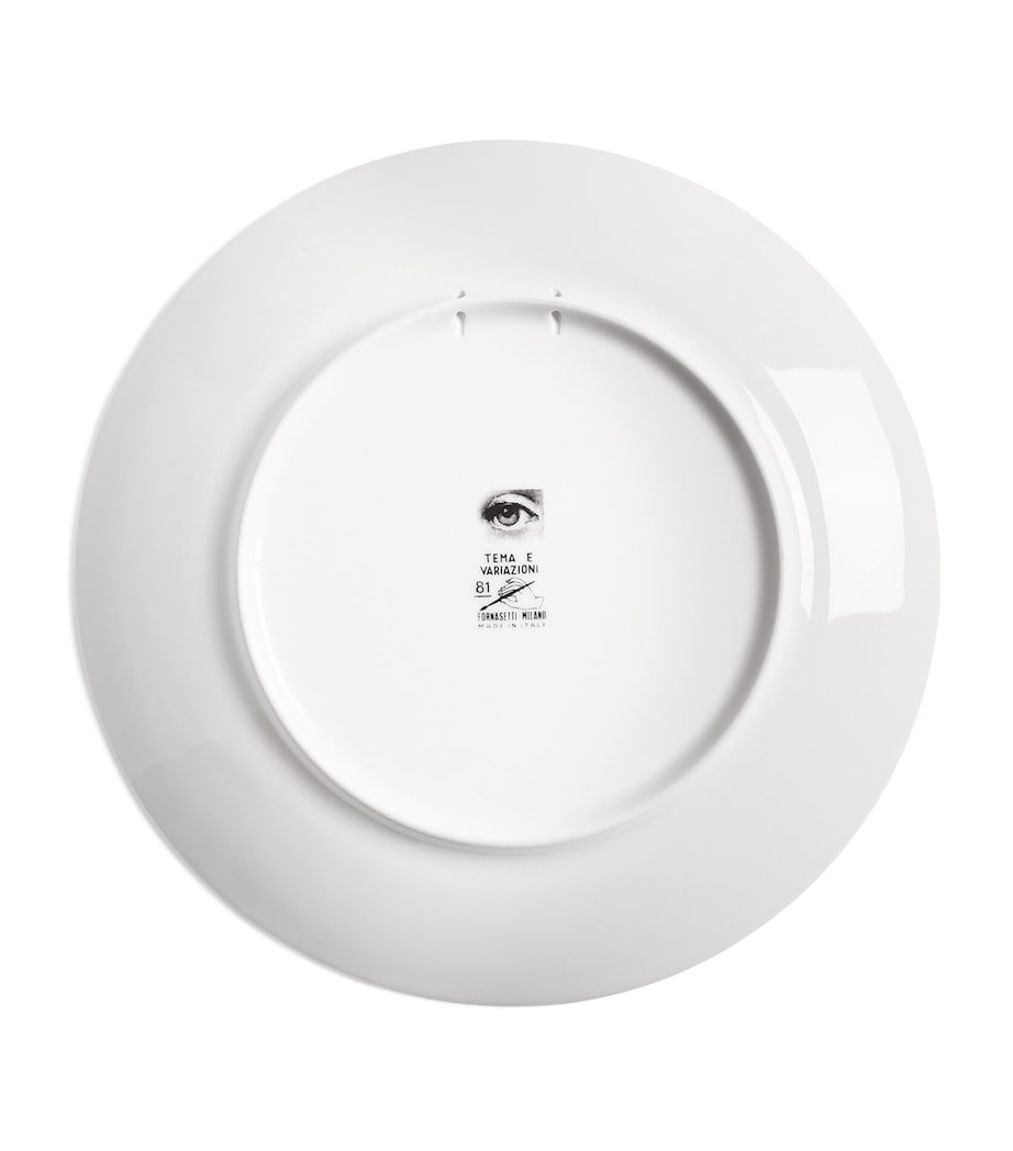 Fornasetti wall plate No. 81 26cm - British product