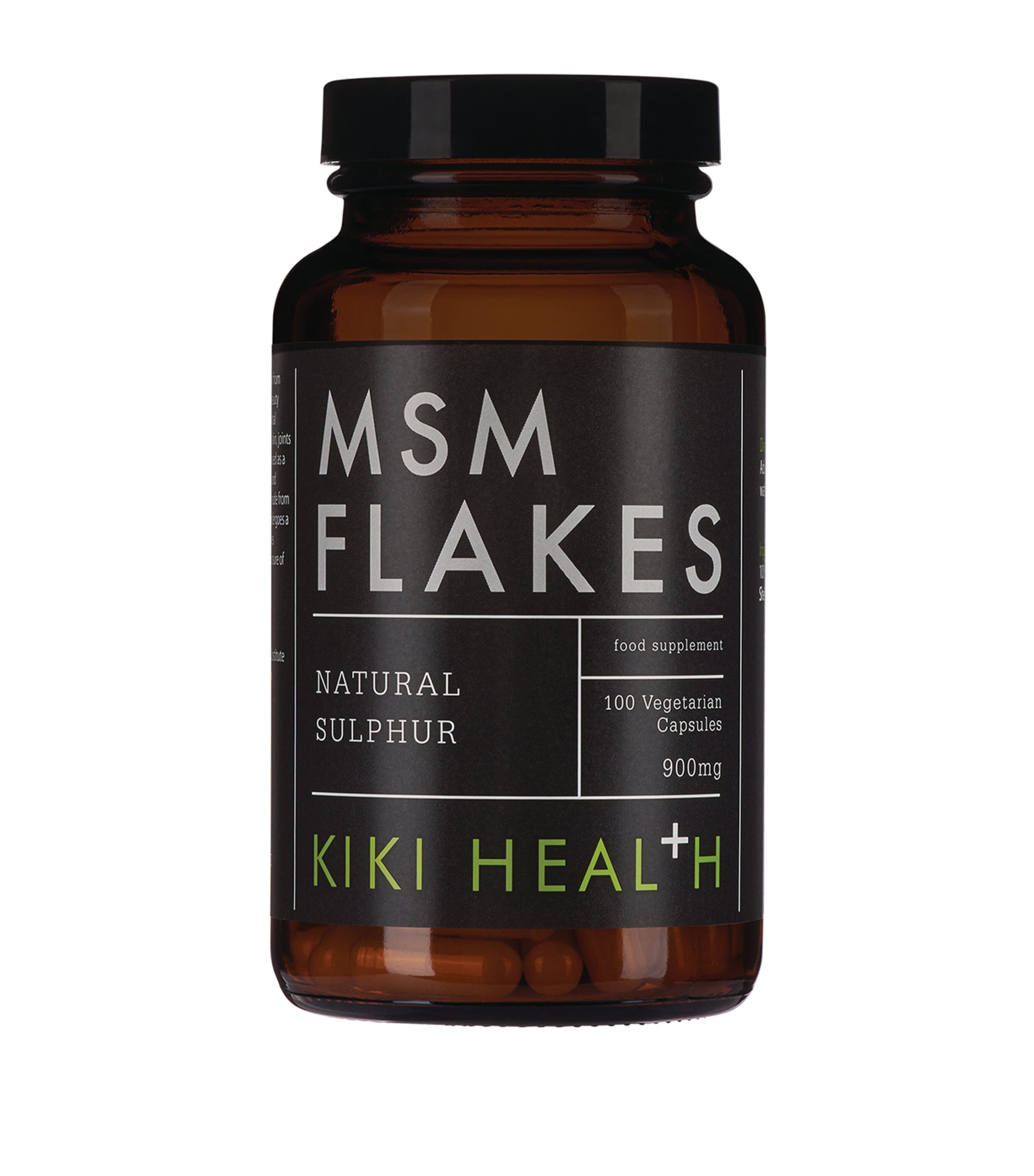 Kiki Heal+H MSM supplement flakes 100 capsules, UK version