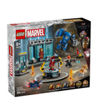 Lego Marvel Iron Man's Laboratory Hall of Armour Set 76315, UK version