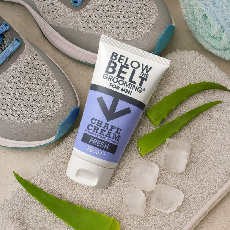Below The Belt fresh scent anti chaffing cream 75ml - British product