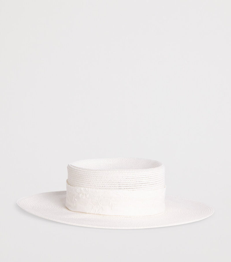 Linen Hat for Summer Occasions Made in Italy