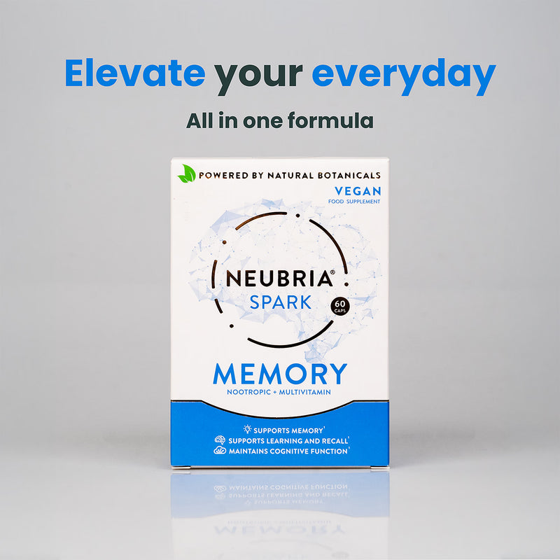 Neubria Spark memory supplement with nootropics - British product