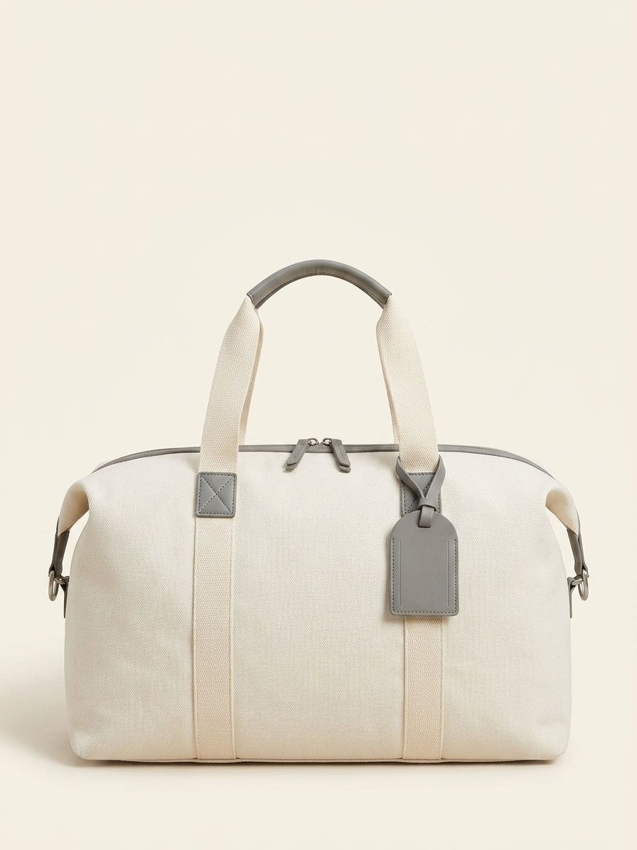 Mulberry medium clipper holdall with eco scotchgrain and calf leather, UK version